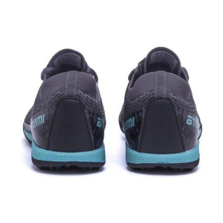 Beats football ATEMI SBA-003 Turf Kids, gray/turquoise, size 33-9