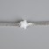 Smart garland “thread” 5 m dews with nozzles “stars”, IP20, silver thread, 50 LED, remote control, application, glow RGB, USB
