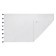 A towel with tkano essiential brushes, 610 gr, size 50x90 cm, white color