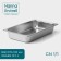 Gastrootiness 1/1 of stainless steel, 100 mm, 52.5 × 33 × 9 cm, thickness 0.8 mm