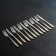 A set of cutlery made of stainless steel Magistro, 24 objects, silver color