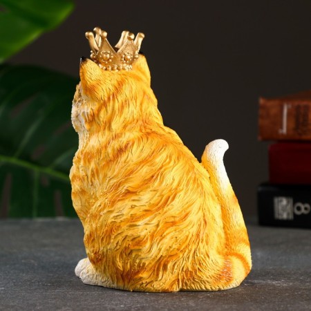 Figure "Cat Charles" Red, 13x10x16cm-2