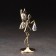 Souvenir "Fairy", with crystals, 6x4x11 cm