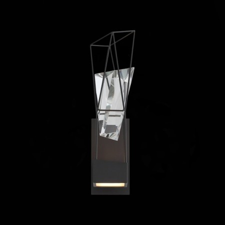 Sconces st. SL815.301.01. Progetto. 1x6 W, LED, 4000K, 594 LM, 9.1x33 cm, color gray graphite-5