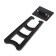 Plastic stand for photo frames wide 11.7x4.6x0.8 cm