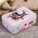 Casket Metal with a box "Sewing machine" MIX 4x12.5x9 cm