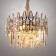 Chandelier 2472/9 E14 40W gold 40x40x60 cm Bayerlux