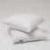 The pillow is low, size 70x70 cm, color mix