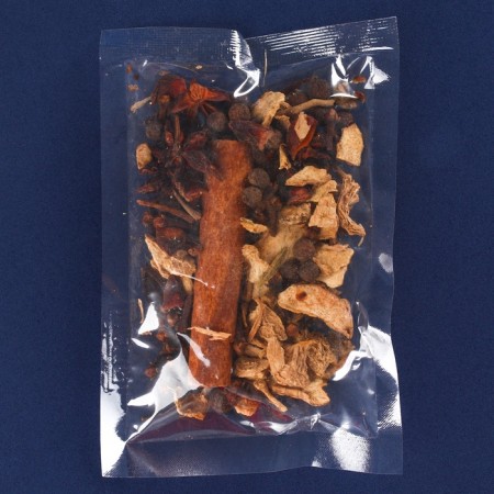 Gift set for mulled wine "better than mulled wine": spices 30 g, glasses 250 ml, 2 pcs.-3