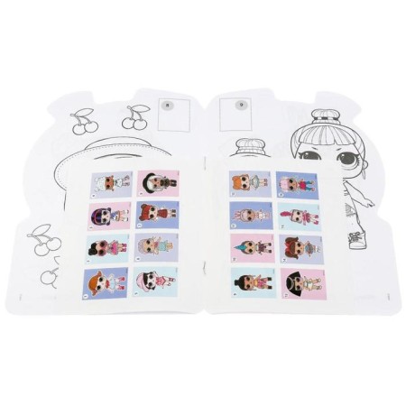 Developing coloring with stickers and cutting L.O.L Surprise!, 16 p.-3
