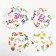 Speech therapy game "Circular puzzles. Sound "L", 7 puzzles, 3+
