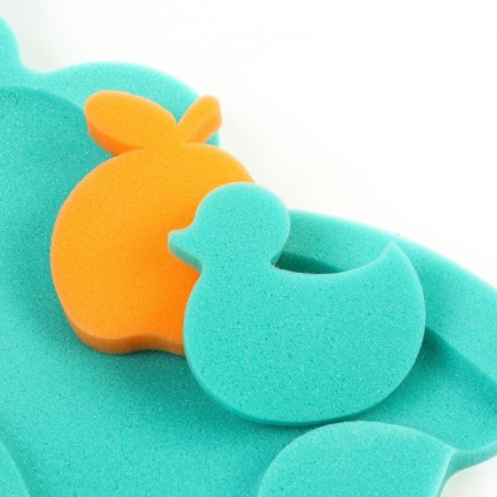 Blow -up lining "Bear", green color, 55x30x6cm-8