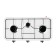 GAZ Tiles Energy EN-003, 3 burners, white