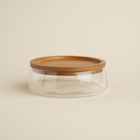 Glass fruit with lid SL Home "South Acacia", 1 l, 19 × 6 cm, color transparent color