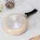 STON SIGN, D = 15.5 cm, plastic handle, anti -stick coating, beige color