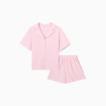 Female pajamas (shirt, shorts) KAFTAN "BASIC" p. 48-50, pink-5
