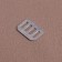 Legs for the bottom of the bag, 15 × 7 mm, 4 pcs, silver color