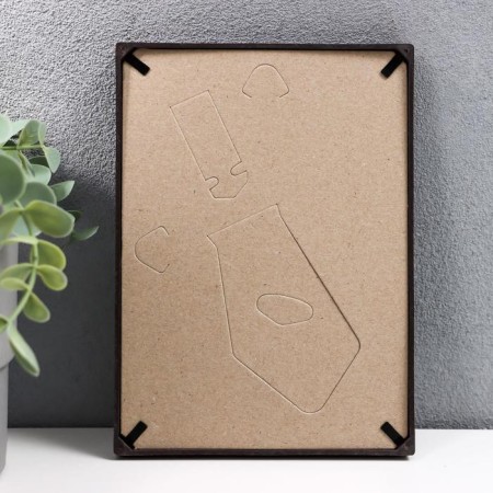 Photo frame plastic L-5 10x15 cm, wenge-2