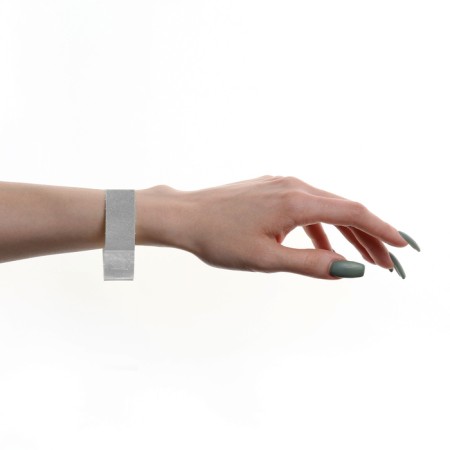 Paper control bracelet "Silver" Tyvek 100 pieces-3