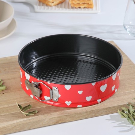 Baking uniform "Floreset", 24 × 6.5 cm, removable bottom, anti -stick coating, Mix drawing