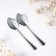 A set of spoons with an engraving "Grandparent", 15.5 x 25.5 cm.