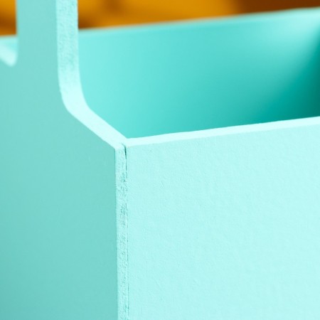 Kashpo - wooden box 13.5x13.5x30 cm tiffany-4