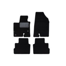 Standard salon rugs for Haval Dargo 2022-crossover, 4 pcs., Textile