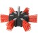 Disc "bison" 35163-100_z02, "star", nylon, abrasive coating, 100 mm