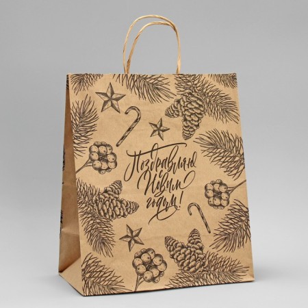 Crafts "Happy New Year", 24 x 28 x 14 cm, New Year-1