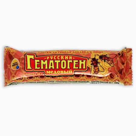 Russian honey hematogen, 40 g-1