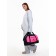 Women's sports bag, textura, average size, black/pink color