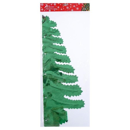 Foil ball "Christmas tree" 59x23 cm, mix-3