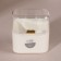 Organizer for cotton sticks, with a lid, 8.5 × 8 × 6.5 cm, white/transparent color