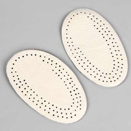 Half -slopes for shoes, breathing, steam, white color-3