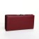 Women's wallet on a magnet, burgundy color