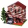 Designer from bricks "House with attic", 805 details