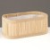 Stelly Bamboo basket, 20 x 10 x 8 cm, bamboo
