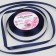 Satin tape, 6 mm × 23 ± 1 m, cobalt color