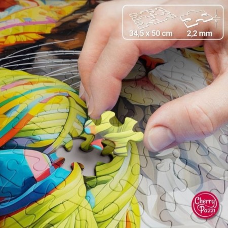 Puzzle "Cat Paris", 500 elements-2