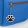 The reflective element "Paw", bilateral, 5.5 × 4.8 cm, white color