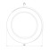Lamp Wall-flowing Elektrostandard, Rim Led 18 W, 190x190x42 mm, IP65, white color