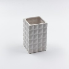 Joy Home toothbrushes, ceramics, white square