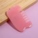 Gouas massage "Saw", 8.5 × 5 cm, pink color