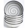 A set of deep plates of Elrington “Airgraph. Graphite breeze ", 18 cm, 750 ml, 6 pcs