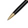 Gift handle, ball "classic" in the leatherette case, rotary, black body with gold