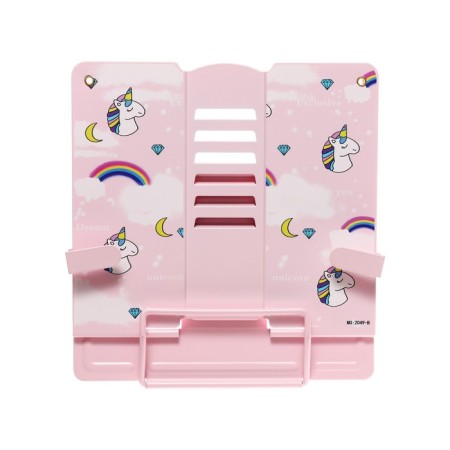 Book stands with side holders 21x19x16.5 cm "Unicorn", metal, mix-2