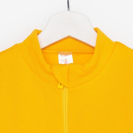 Costume (jumper, trousers), children, yellow color, height 116 cm-6