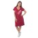 Women's dress, size 48, burgundy color