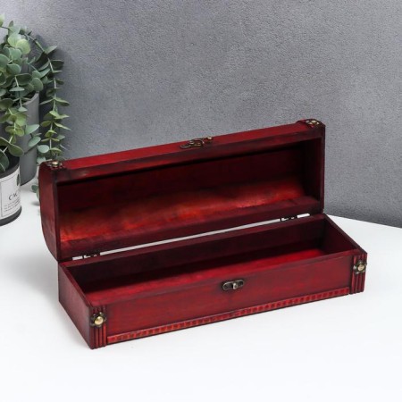 Casket Wood for a bottle "Duke" 12x34x11 cm-1