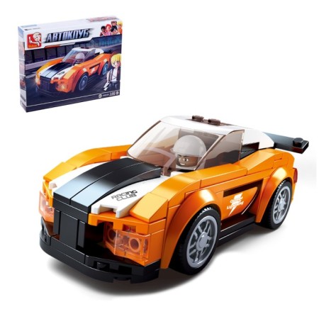 Designer Racing machine Sluban Auto Club, 140 parts, 6+